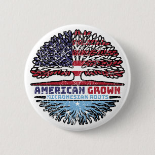 Mikronesien Micronesisch USA USA Vereinigte Staate Button