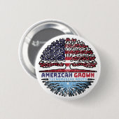 Mikronesien Micronesisch USA USA Vereinigte Staate Button (Vorne & Hinten)