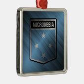 Mikronesien Ornament Aus Metall (Rechts)