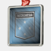 Mikronesien Ornament Aus Metall (Links)
