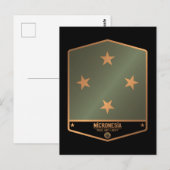 Mikronesien Postkarte (Vorne/Hinten)