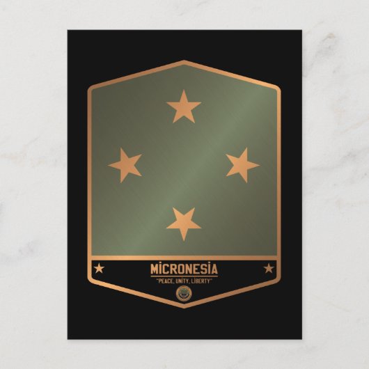 Mikronesien Postkarte (Vorderseite)