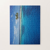 Mikronesien, Tonowas, View of idyllic tropical Puzzle (Vertikal)