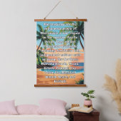 Mikronesier: Wir sind eins Wandteppich Mit Holzrahmen (Schlafzimmer)