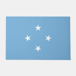 Mikronesische Flagge (Federated Staaten of Microne Fußmatte