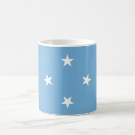 Mikronesische Flagge (Federated Staaten of Microne Kaffeetasse