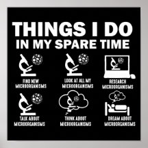 Mikroorganismen 6 Dinge, die ich in meiner Freizei