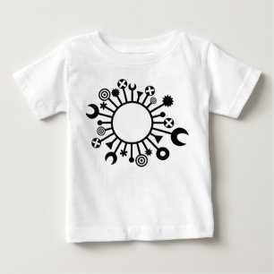 Mikroorganismus - Schwarz Baby T-shirt
