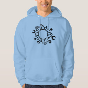 Mikroorganismus - Schwarz Hoodie