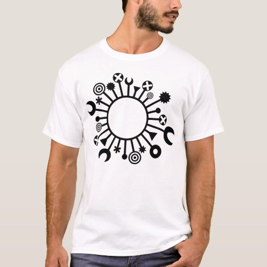 Mikroorganismus - Schwarz T-Shirt (Vorderseite)