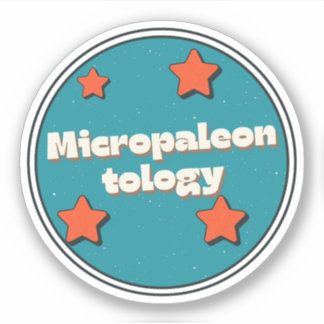 Mikropaleontologie Aufkleber