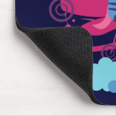 Mikrophon-Art-Explosion Mousepad (Ecke)