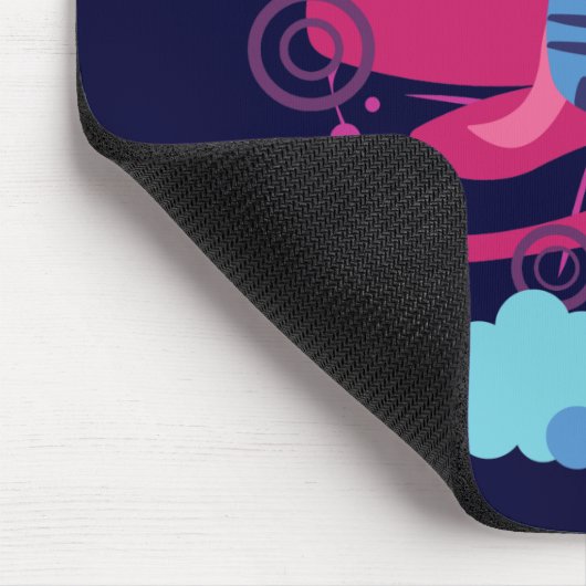 Mikrophon-Art-Explosion Mousepad (Ecke)