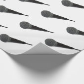 Mikrophone Geschenkpapier (Ecke)