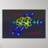 Mikrophysik (Druck) Poster (Vorne)