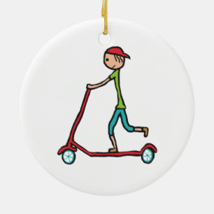 Mikroroller Keramik Ornament