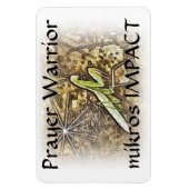 MIKROS IMPACT PRAYER WARRIOR 4"x6" MAGNET (Vertikal)