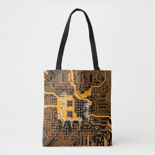 Mikroschema-Textur-Illustrationchip,mikro,hintergr Tasche (Vorderseite)
