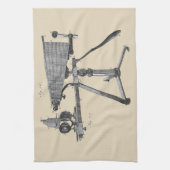 Mikroskop des 18. Jahrhunderts - Antiquitätenwisse Geschirrtuch (Vertikal)