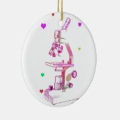 Mikroskop für Mädchen Keramik Ornament (Rechts)