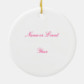 Mikroskop für Mädchen Keramik Ornament (Hinten)