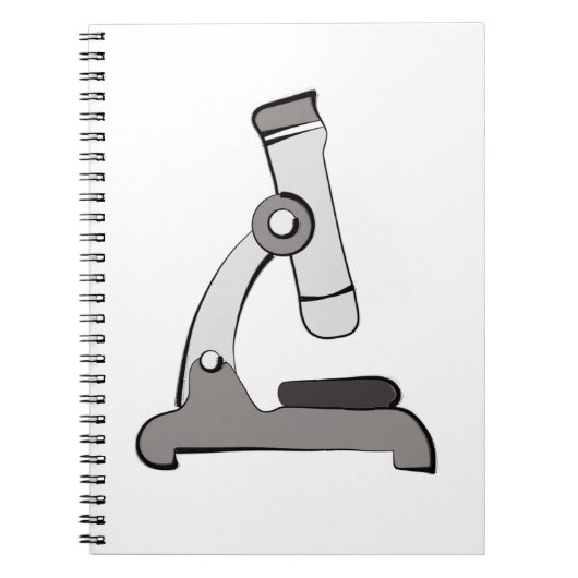 Mikroskop Notizblock (Vorderseite)