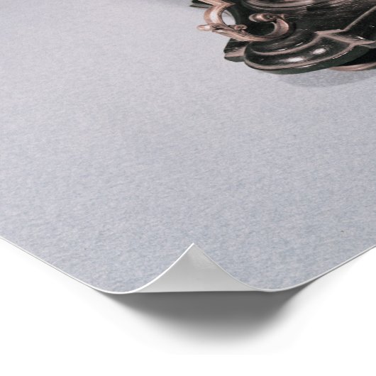 Mikroskop Poster (Ecke)