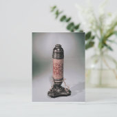 Mikroskop Postkarte (Stehend Vorderseite)