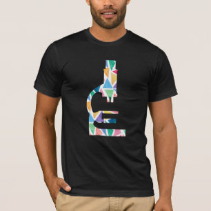 Mikroskop-Wissenschaftler-Labortechniker-Geschenk T-Shirt