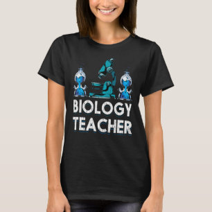 Mikroskopbiologe Labrador Biologie Lehrerin B T-Shirt