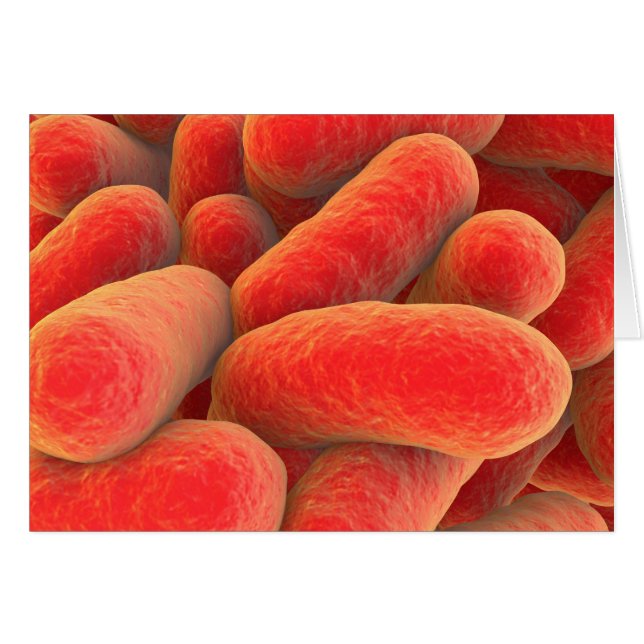 Mikroskopische Bakterienansicht 4 (Vorderseite (Horizontal))