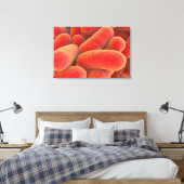 Mikroskopische Bakterienansicht 4 Leinwanddruck (Insitu (Schlafzimmer))