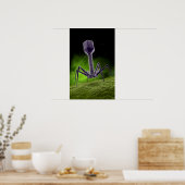 Mikroskopische Darstellung der Bakteriophage Poster (Küche)