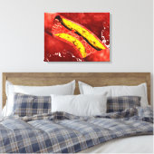 Mikroskopische Darstellung der Fettschicht innerha Leinwanddruck (Insitu (Schlafzimmer))