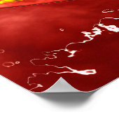 Mikroskopische Darstellung der Fettschicht innerha Poster (Ecke)