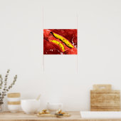 Mikroskopische Darstellung der Fettschicht innerha Poster (Küche)