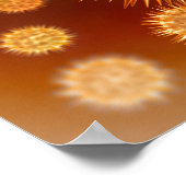 Mikroskopische Darstellung der Krebszellen Poster (Ecke)