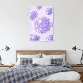 Mikroskopische Darstellung der Pankreaskrebszellen Leinwanddruck (Insitu (Schlafzimmer))