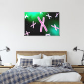 Mikroskopische Darstellung des Chromosoms 2 Leinwanddruck (Insitu (Schlafzimmer))