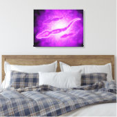 Mikroskopische Darstellung männlicher Spermienzell Leinwanddruck (Insitu (Schlafzimmer))