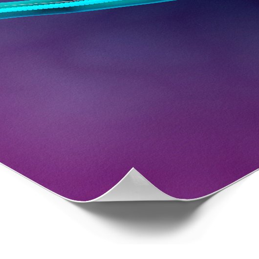 Mikroskopische Darstellung mit Knochenstruktur Poster (Ecke)