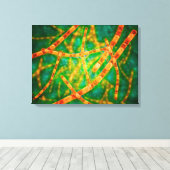 Mikroskopische Darstellung von Anthrax 2 Leinwanddruck (Insitu (Holzboden))