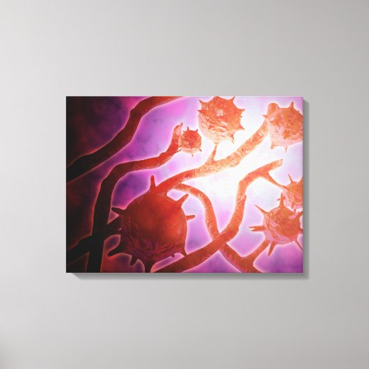 Mikroskopische Histoplasmose Leinwanddruck (Vorderseite)