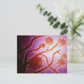 Mikroskopische Histoplasmose Postkarte (Stehend Vorderseite)