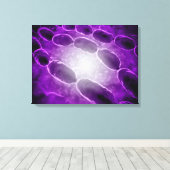 Mikroskopische Sicht der Bakterienpneumonie 2 Leinwanddruck (Insitu (Holzboden))