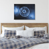 Mikroskopische Sicht der Tierzelle 3 Leinwanddruck (Insitu (Schlafzimmer))