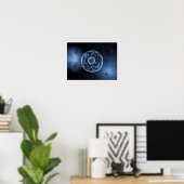 Mikroskopische Sicht der Tierzelle 3 Poster (Heimbüro)