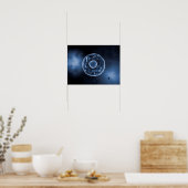 Mikroskopische Sicht der Tierzelle 3 Poster (Küche)