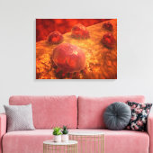Mikroskopische Sicht phagozytischer Makrophagen 1 Leinwanddruck (Insitu (Wohnzimmer))