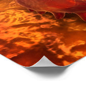 Mikroskopische Sicht phagozytischer Makrophagen 1 Poster (Ecke)